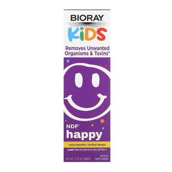 Bioray, NDF Happy, удаляет нежелательные организмы и токсины, для детей
