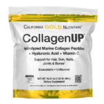 California Gold Nutrition, CollagenUP, гидролизованные пептиды морского коллагена, гиалуроновая кислота и витамин C, с нейтральным вкусом, 464 г