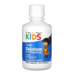 California Gold Nutrition, жидкий кальций с магнием для детей, 473 мл