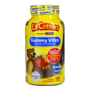 L'il Critters, Gummy Vites, ежедневные мультивитамины, 190 жевательных мармеладок состав