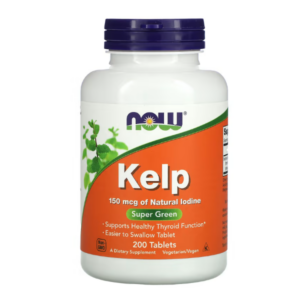 NOW Foods, KELP, бурые водоросли, 150 мкг, 200 таблеток