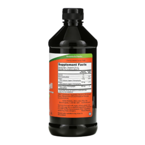NOW Foods, жидкий хлорофилл, аромат натуральной мяты, 473 мл состав