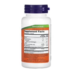 NOW Foods, цинк с витамином С и бузиной, 60 пастилок состав