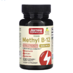 Jarrow Formulas, метил B12, лимон, 1000 мкг, 100 жевательных пастилок