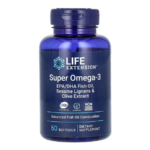 Life Extension, Super Omega-3, 60 мягких таблеток