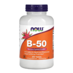 NOW Foods, B-50, 250 растительных капсул