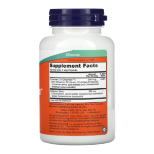 NOW Foods, Tri-Chromium, 500 мкг, 180 капсул
