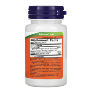 NOW Foods, расторопша, двойная сила, 300 мг, 50 растительных капсул