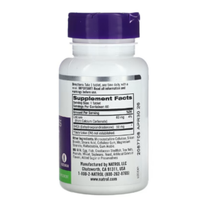 Natrol, ДГЭА, 50 мг, 60 таблеток