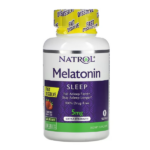 Natrol, Мелатонин, быстрорастворимый, экстра сила, клубника, 5 мг, 150 таблеток