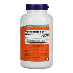 Now Foods Magnesium Citrate 180 softgels