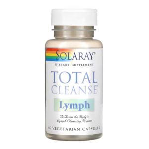 Solaray, Total Cleanse для лимфы, 60 вегетарианских капсул
