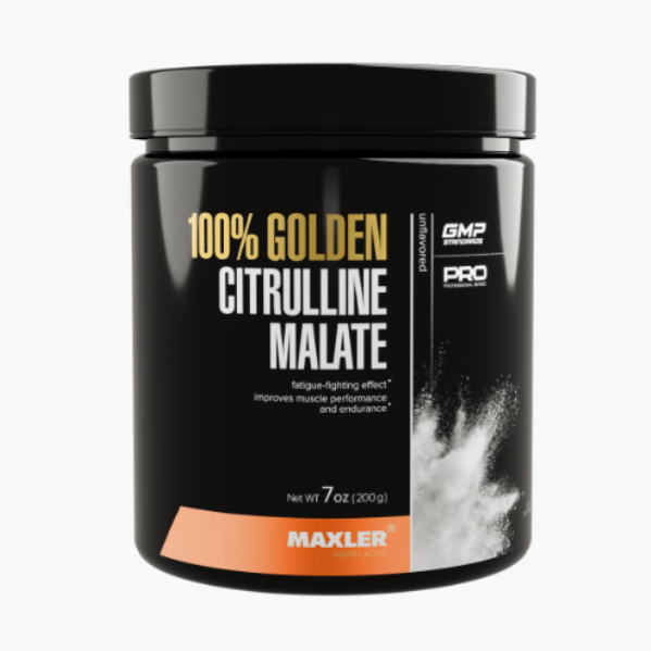 Аминокислота Maxler 100% Golden Citrulline Malate 200 г Аминокислота Maxler 100% Golden Citrulline Malate 200 г